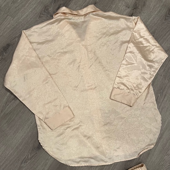Vintage Victoria’s Secret Gold label 2 piece pajama set - Picture 3 of 12